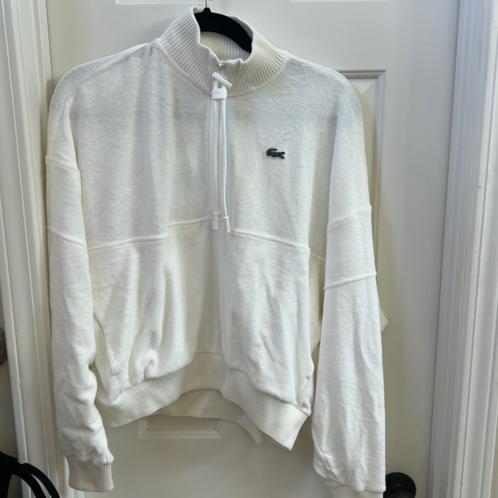 Lacoste Terry cloth pullover